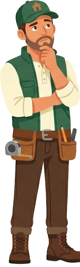 ShedScout builder character thinking